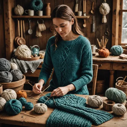Откройте для себя искусство вязания: как связать тунику спицами с простыми схемами для начинающих