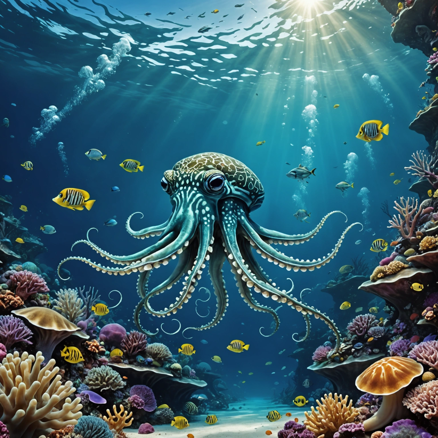 Кальмары: Побег реактивный – удивительные способности морских обитателей