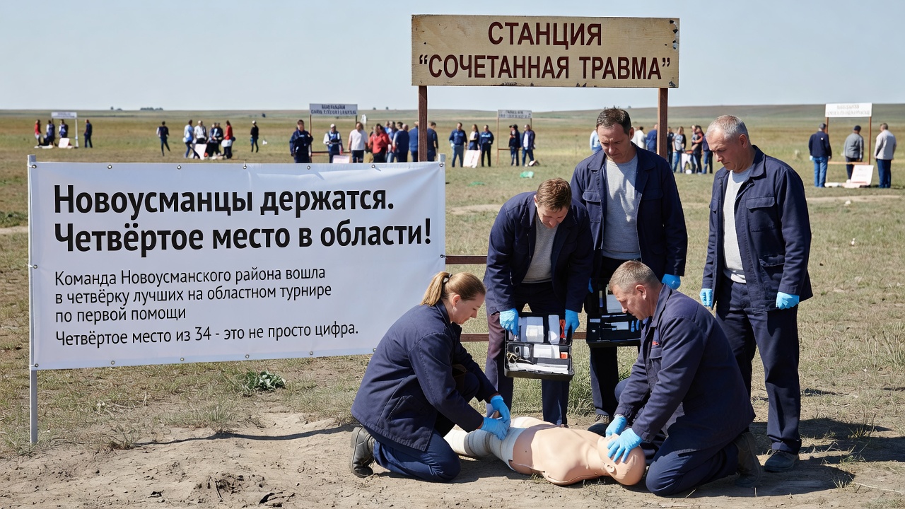 Новоусманцы держатся. Четвёртое место в области!